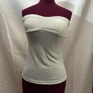 Wet Seal Cream Velvet Top